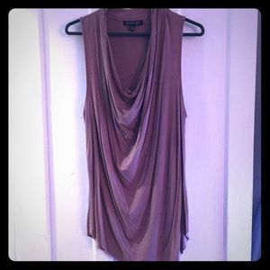 Nude/Beige Drape Top